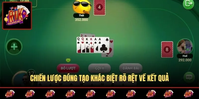 Chiến lược đúng tạo khác biệt rõ rệt về kết quả