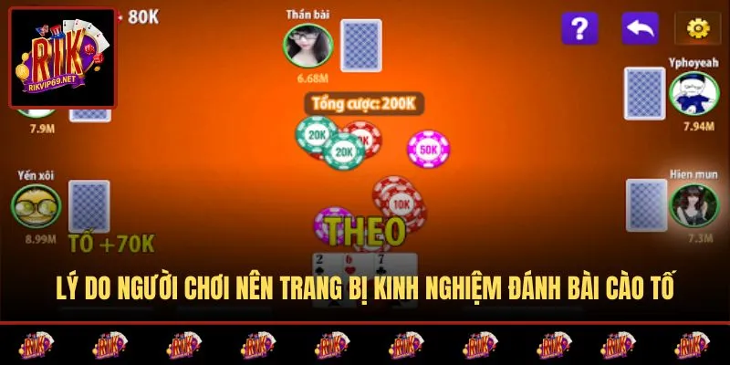 Hiểu rõ game bài cào tố tại cổng game RIKVIP