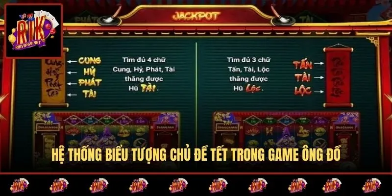 Hệ thống hình ảnh mang không khí Tết trong game